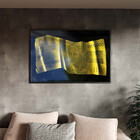 Quadro Decorativo Conceito Nota De 1 Milhão Com Moldura E Vid