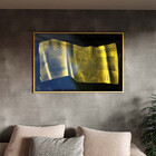 Quadro Decorativo Conceito Nota De 1 Milhão Com Moldura E Vid