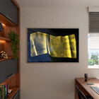 Quadro Decorativo Conceito Nota De 1 Milhão Com Moldura E Vid