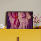 Quadro Decorativo Conceito Nu Artistico Com Moldura Preto - 1