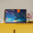 Quadro Decorativo Conceito Paint Ballons Com Moldura E Vidro