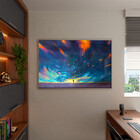 Quadro Decorativo Conceito Paint Ballons Com Moldura E Vidro