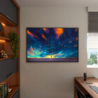 Quadro Decorativo Conceito Paint Ballons Com Moldura Preto -