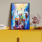 Quadro Decorativo Conceito Passeio Com Moldura E Vidro Preto