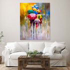 Quadro Decorativo Conceito Rainy Days - 200x100 Cm
