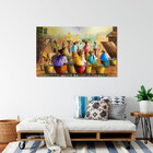 Quadro Decorativo Conceito Vilarejo - 200x120 Cm