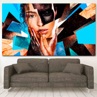 Quadro Decorativo Conceitual Amazing Composition Women Portra