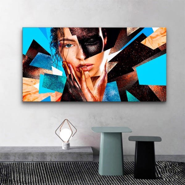 Quadro Decorativo Conceitual Amazing Composition Women Portra
