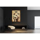 Quadro Decorativo Conceitual Borboletas - 180x120cm