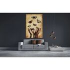 Quadro Decorativo Conceitual Borboletas - 200x100cm