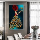 Quadro Decorativo Conceitual Butterfly Mistress Com Moldura P