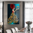 Quadro Decorativo Conceitual Butterfly Mistress Com Moldura P