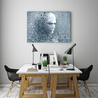 Quadro Decorativo Conceitual Concept - 90x60cm