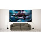 Quadro Decorativo Conceitual Contemporâneo Arte Urbana - Lips
