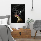 Quadro Decorativo Conceitual Contemporâneo Fashion Controvers