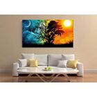 Quadro Decorativo Conceitual Dark And Light - 180x100cm