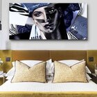 Quadro Decorativo Conceitual Duas Faces Fashionistas - 180x12