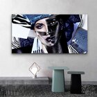 Quadro Decorativo Conceitual Duas Faces Fashionistas - 180x12