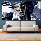 Quadro Decorativo Conceitual Duas Faces Fashionistas - 200x10