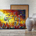 Quadro Decorativo Conceitual Forma E Musica - 90x60 Cm