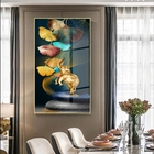 Quadro Decorativo Conceitual Ilusion Com Moldura Prata E Vidr