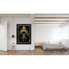 Quadro Decorativo Conceitual Imperatriz Dourada Da Adaga - 10