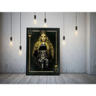 Quadro Decorativo Conceitual Imperatriz Dourada Da Adaga - 18