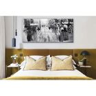 Quadro Decorativo Conceitual People Black Background - 120x60