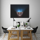 Quadro Decorativo Conceitual Universe Star Face - 180x120cm