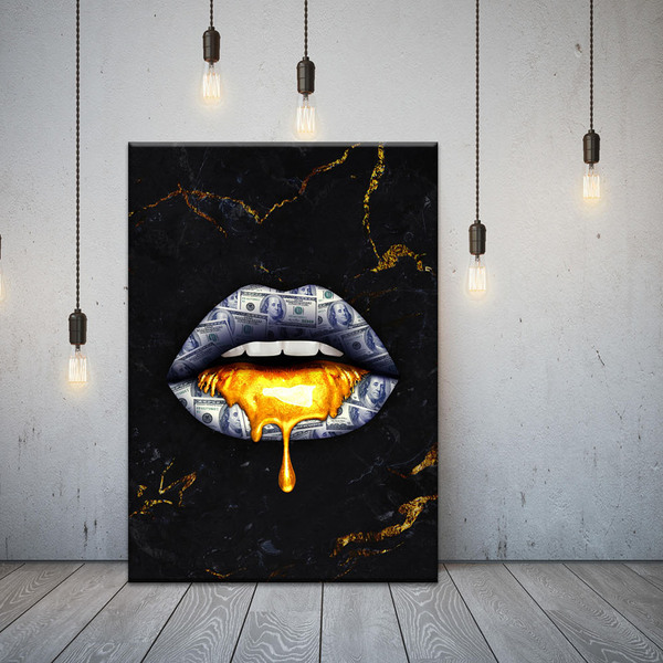 Quadro Decorativo Conceitual Wealthy Flavor - 150x100 Cm