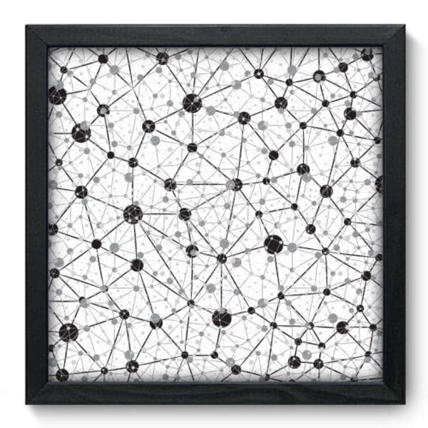 Quadro Decorativo - Conexão - 33cm X 33cm - 079qnabp
