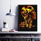 Quadro Decorativo Consciência Negra- Ícones 24x18cm - Com Vid