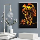 Quadro Decorativo Consciência Negra- Ícones 33x24cm - Com Vid