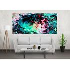 Quadro Decorativo Contemporâneo Abstrato Be Color - 200x120cm