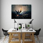 Quadro Decorativo Contemporâneo Abstrato Cristak - 180x100cm