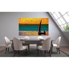 Quadro Decorativo Contemporâneo Abstrato Paisagem Keep Calm -