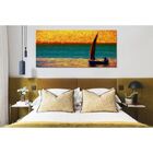 Quadro Decorativo Contemporâneo Abstrato Paisagem Keep Calm -