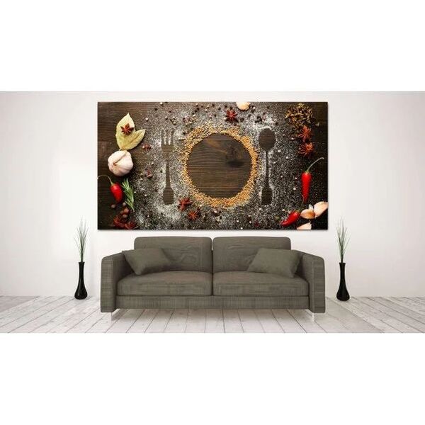 Quadro Decorativo Contemporâneo Chef - 120x60cm