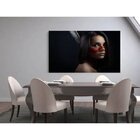 Quadro Decorativo Contemporâneo Conceito Aborígene - 180x100cm