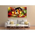 Quadro Decorativo Contemporâneo Conceitual Abstrato Mask - 18