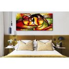 Quadro Decorativo Contemporâneo Conceitual Abstrato Mask - 18