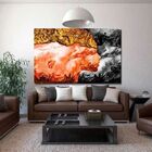 Quadro Decorativo Contemporâneo Conceitual Girl In Flames - 1
