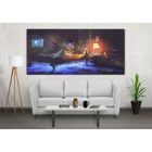 Quadro Decorativo Contemporâneo Conceitual Leitura - 200x120cm