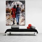 Quadro Decorativo Contemporâneo Conceitual Romance Air Passio