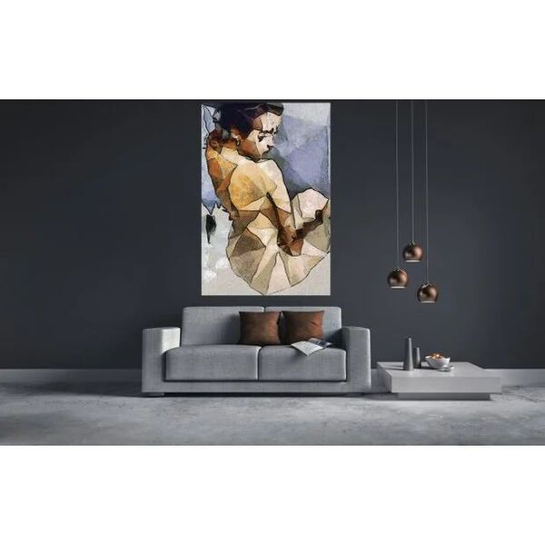 Quadro Decorativo Contemporâneo Fashion Woman - 200x120cm