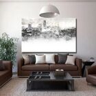 Quadro Decorativo Contemporâneo Foggy City - 150x100cm