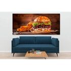 Quadro Decorativo Contemporâneo Hamburguer - 100x70cm