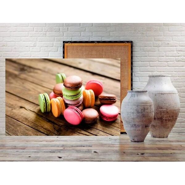 Quadro Decorativo Contemporâneo Macarons - 150x100cm