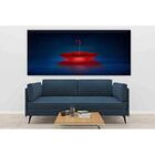 Quadro Decorativo Contemporâneo Red Sea Umbrella - 90x60cm