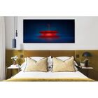 Quadro Decorativo Contemporâneo Red Sea Umbrella - 90x60cm